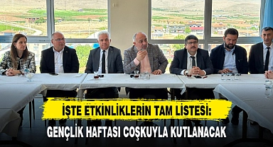 GENÇLİK HAFTASI COŞKUYLA KUTLANACAK