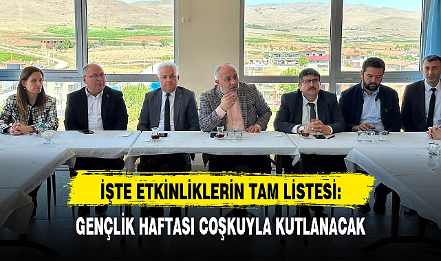 GENÇLİK HAFTASI COŞKUYLA KUTLANACAK