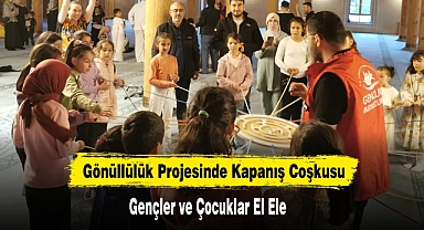 Gönüllülük Projesinde Kapanış Coşkusu