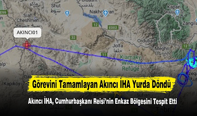 Görevini Tamamlayan Akıncı İHA Yurda Döndü