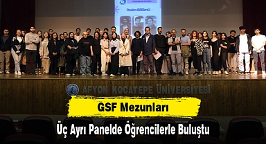 GSF Mezunları Üç Ayrı Panelde Öğrencilerle Buluştu