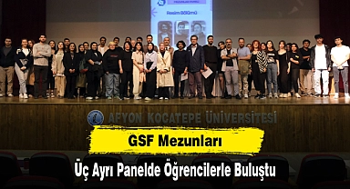GSF Mezunları Üç Ayrı Panelde Öğrencilerle Buluştu