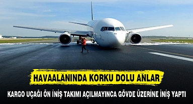 HAVAALANINDA KORKU DOLU ANLAR