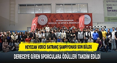 Heyecan Verici Satranç Şampiyonası Son Buldu