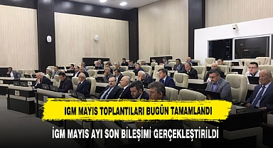 İGM MAYIS TOPLANTILARINDAN EĞİTİME 20 YILLIK DESTEK ÇIKTI