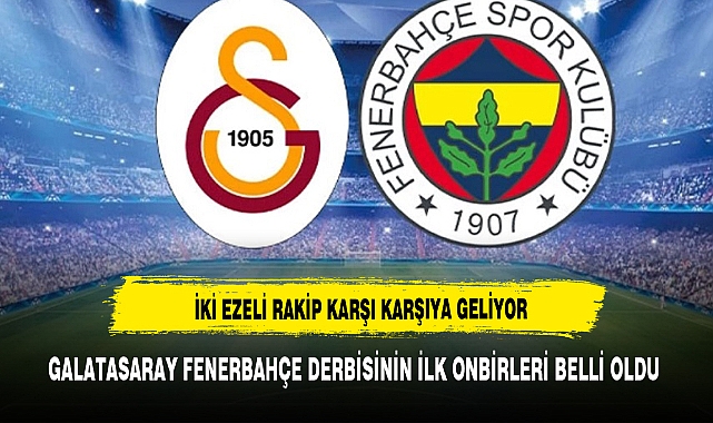 İki hoca da tüm kozlarını oynadı! Galatasaray-Fenerbahçe derbisinde ilk 11&#039;ler belli oldu
