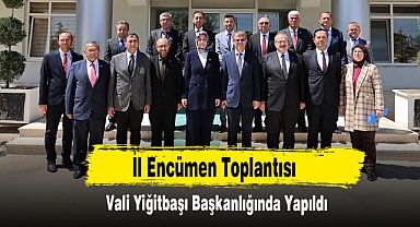 İl Encümen Toplantısı Vali Yiğitbaşı Başkanlığında Yapıldı