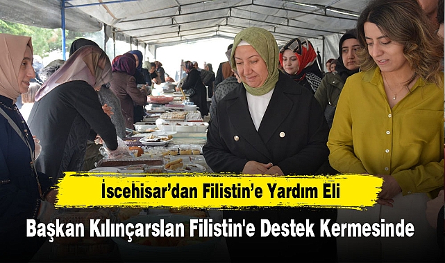 İscehisar’dan Filistin’e Yardım Eli