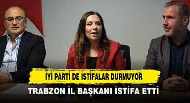 İyi Parti de İstifalar Durmuyor: Trabzon İl Başkanı İstifa Etti