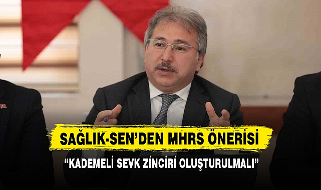 “KADEMELİ SEVK ZİNCİRİ OLUŞTURULMALI”