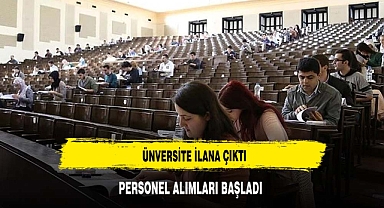 Kahramanmaraş Sütçü İmam Üniversitesi 37 sözleşmeli personel alacak