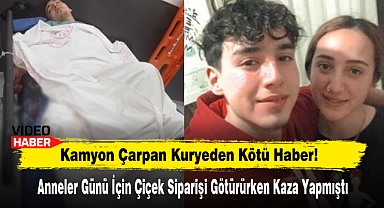 Kamyon Çarpan Kuryeden Kötü Haber!