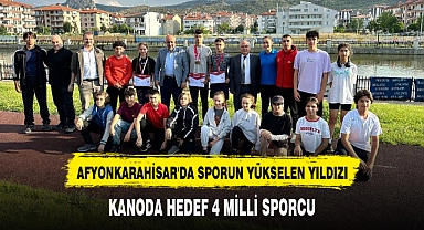 KANODA HEDEF 4 MİLLİ SPORCU