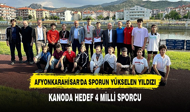 KANODA HEDEF 4 MİLLİ SPORCU