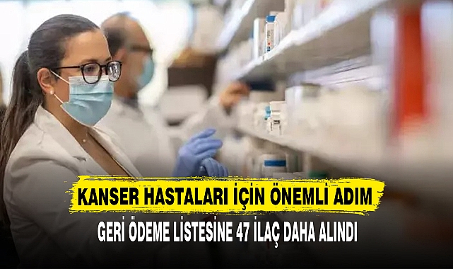 KANSER HASTALARI İÇİN ÖNEMLİ ADIM