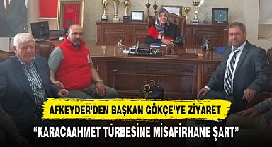 "KARACAAHMET TÜRBESİNE MİSAFİRHANE ŞART"