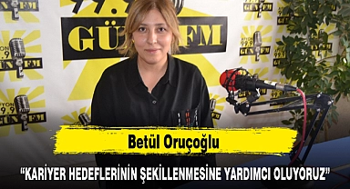 "KARİYER HEDEFLERİNİN ŞEKİLLENMESİNE YARDIMCI OLUYORUZ"