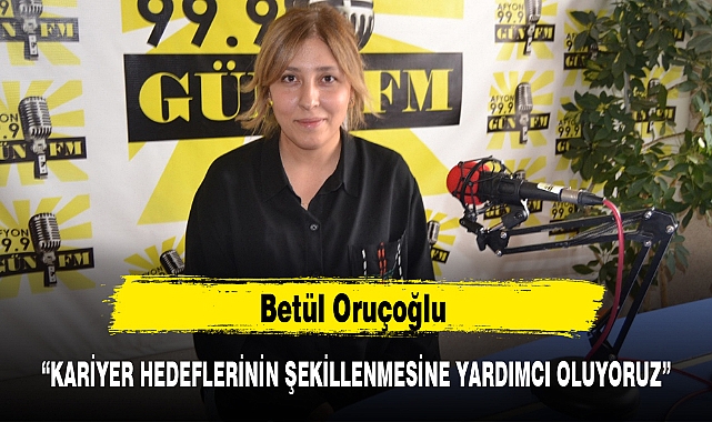 "KARİYER HEDEFLERİNİN ŞEKİLLENMESİNE YARDIMCI OLUYORUZ"