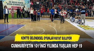 Kentte Geleneksel Oyunlar Hayat Buluyor. Yeni Nesillere Kültürel Değerlen Aşılanıyor