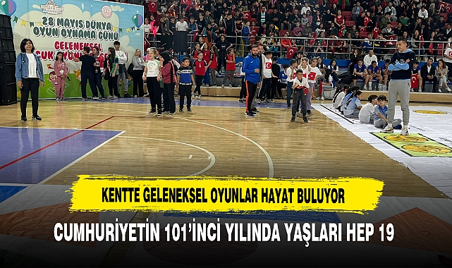 Kentte Geleneksel Oyunlar Hayat Buluyor. Yeni Nesillere Kültürel Değerlen Aşılanıyor
