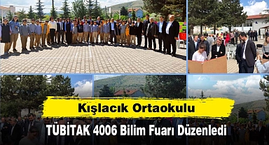 Kışlacık Ortaokulu, TÜBİTAK 4006 Bilim Fuarı Düzenledi