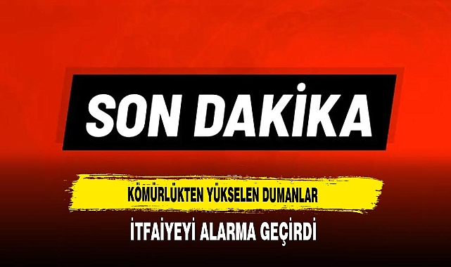Kömürlükten Yükselen Dumanlar İtfaiyeyi Alarma Geçirdi