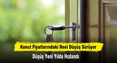 Konut Fiyatlarındaki Reel Düşüş Sürüyor