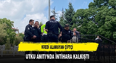 Kredi Alamayan Çiftçi Utku Anıtı'nda İntihara Kalkıştı