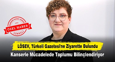 LÖSEV, Türkeli Gazetesi'ne Ziyarette Bulundu: Kanserle Mücadelede Toplumu Bilinçlendiriyor