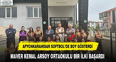 MAVER KEMAL ARSOY ORTAOKULU BİR İLKİ BAŞARDI