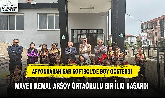 MAVER KEMAL ARSOY ORTAOKULU BİR İLKİ BAŞARDI