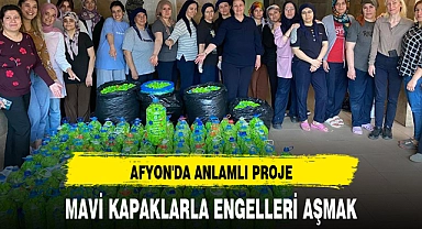 MAVİ KAPAKLARLA ENGELLERİ AŞMAK