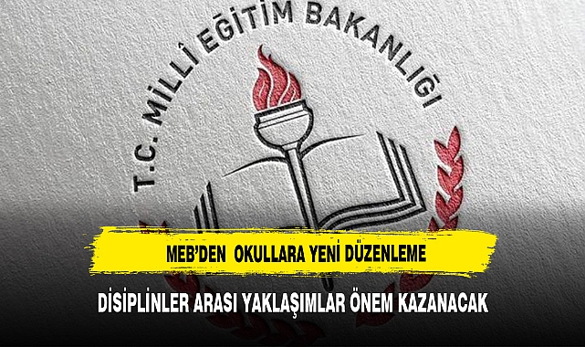 MEB'den okullarda yeni düzenleme!