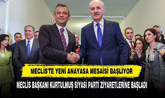 Meclis'te Yeni Anayasa Mesaisi Başlıyor