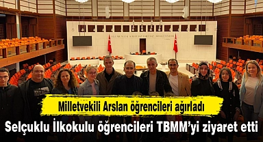 Milletvekili Arslan öğrencileri ağırladı