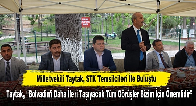 Milletvekili Taytak STK Temsilcileri İle Buluştu