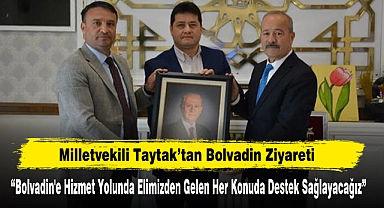 Milletvekili Taytak’tan Bolvadin’e Ziyaret