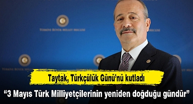Milletvekili Taytak, Türkçülük Günü'nü kutladı