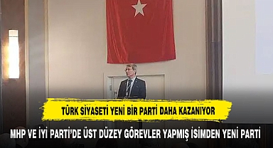MİLLİYETÇİ CAMİANIN ÖNEMLİ İSMİNDEN YENİ PARTİ