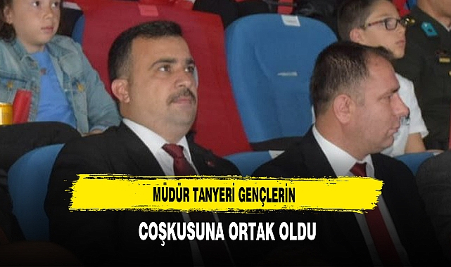 Müdür Tanyeri Gençlerin Coşkusuna Ortak Oldu