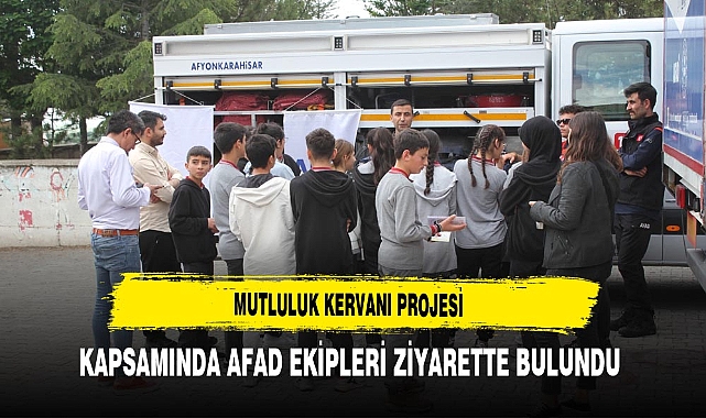 Mutluluk Kervanı Projesi Kapsamında AFAD Ekipleri Haydarlı'da