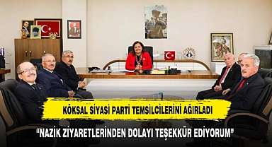 "NAZİK ZİYARETLERİNDEN DOLAYI TEŞEKKÜR EDİYORUM"