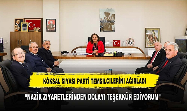 "NAZİK ZİYARETLERİNDEN DOLAYI TEŞEKKÜR EDİYORUM"