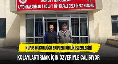 Nüfus Müdürlüğü Ekipleri Kimlik İşlemlerini Kolaylaştırmak İçin Özveriyle Çalışıyor