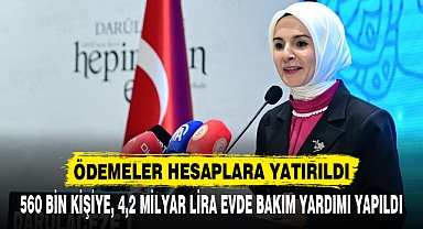 ÖDEMELER HESAPLARA YATIRILDI