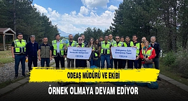 OEDAŞ Müdürü ve Ekibi Örnek Olmaya Devam Ediyor