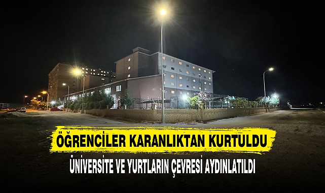 ÖĞRENCİLER KARANLIKTAN KURTULDU