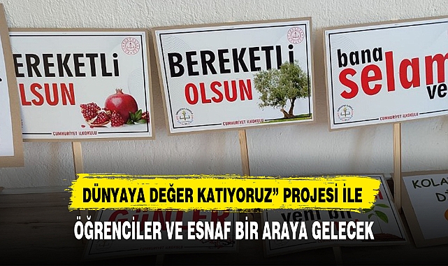 ÖĞRENCİLER VE ESNAF BİR ARAYA GELECEK