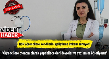 "Öğrencilere otonom olarak yapabilecekleri devreler ve yazılımlar öğretiyoruz"