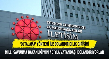 ‘Oltalama’ Yöntemi ile Dolandırıcılık Girişimi: Milli Savunma Bakanlığı’nın Adıyla Vatandaşı Dolandırıyorlar